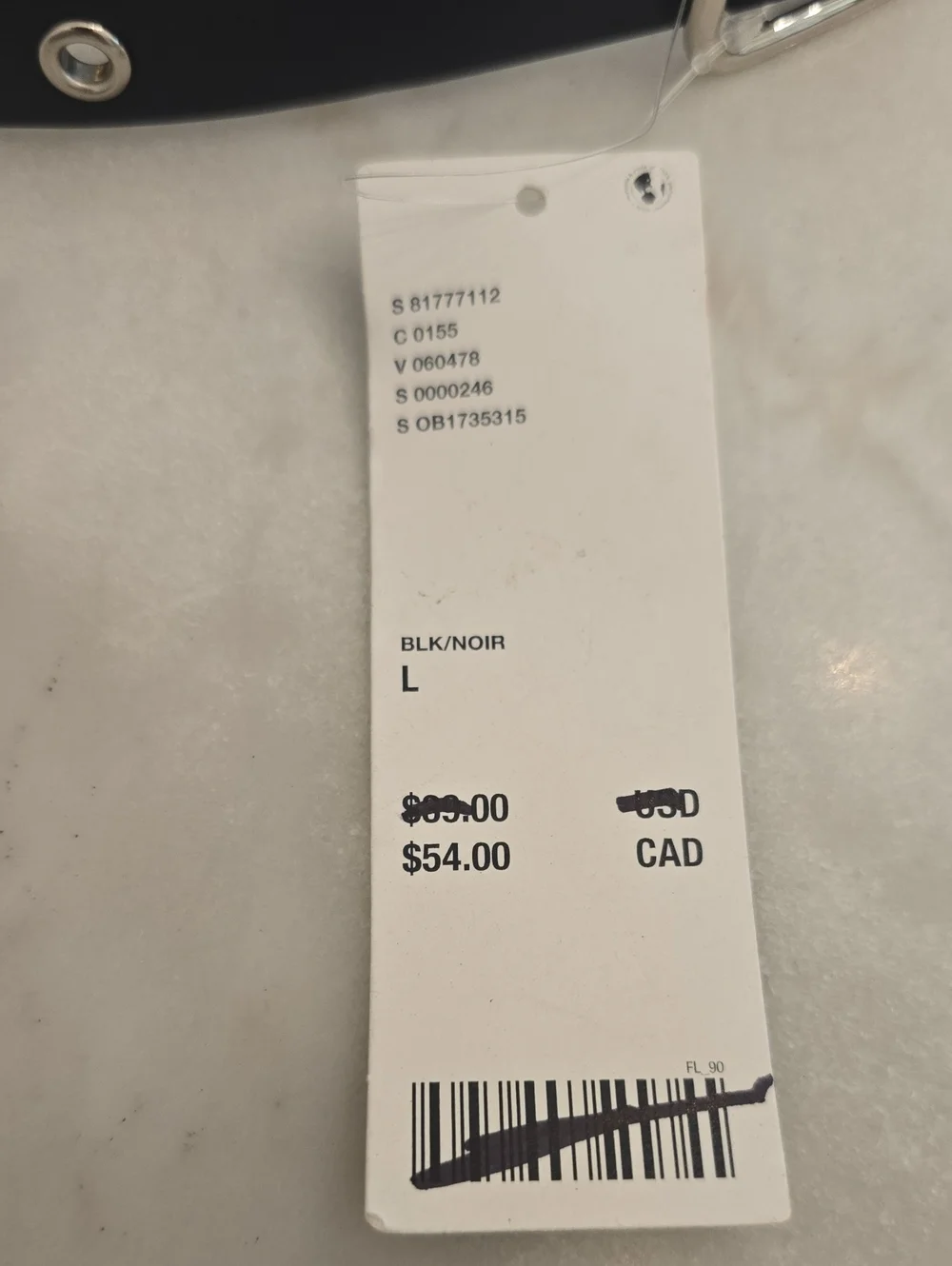 Urban Outfitters new tag